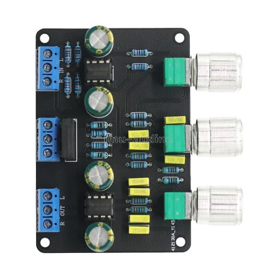 Dual NE5532 Tone Stereo Preamplifier Board Audio HiFi Amprifier Equalizer Preamp - Bild 1 von 4
