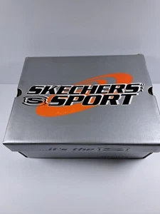 Vintage Sketchers Sport Men's Size 7 Shoes - 6590/Black Lace Up Sneakers NIB - Picture 1 of 12