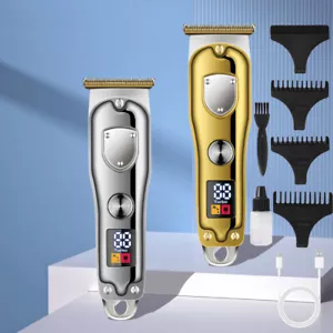 Professional Electric Mens Hair Clippers Shaver Trimmers Machine Cordless Beard - Picture 1 of 15
