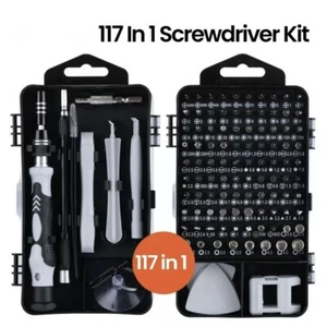 117 Stck. Reparatur Werkzeug Kit Schraubendreher für Telefon Tablet DSLR Kamera Video Projektor - Bild 1 von 7