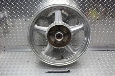 1992 HONDA CB750 NIGHTHAWK OEM REAR RIM WHEEL ENKEI 17X4.00 DOT - Image 1 of 4