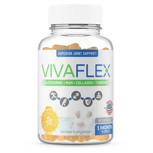 TFN VivaFlex Joint Health Glucosamine 1200 mg - 90 Count Super Effective - Picture 1 of 17