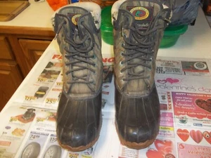 BLUEBILL Real Tree Camo Hunting Boots Size 14 D Thinsulate Thermal Insulation - Picture 1 of 8