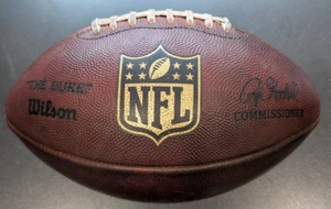 NFL Authentic Leather Wilson "The Duke" Game Football - Game Prepped - Bild 1 von 2