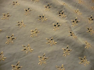 Vintage Piece broderie anglaise bleue et blanche   ( ref 35 ) - Photo 1/5