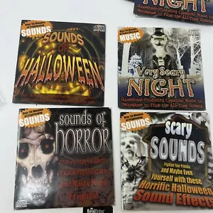 Halloween Spooky Haunted Sounds Cd Lot - Picture 1 of 6
