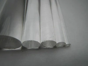 clear perspex acrylic rod Plastic Round Bar Billet Spacer 2mm 3mm 4mm 5mm 6mm - Picture 1 of 3