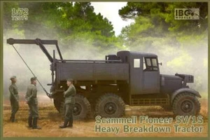 IBG Models 1/72 SCAMMELL PIONEER SV2S HEAVY BREAKDOWN TRACTOR - Picture 1 of 7