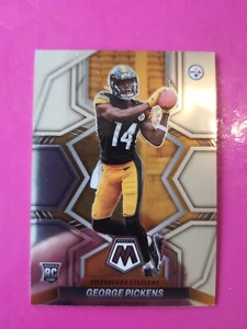2022 Panini Mosaic #318 George Pickens RC Rookie Pittsburgh Steelers - Bild 1 von 2