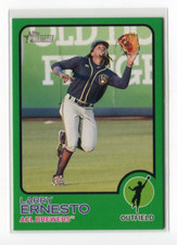 LARRY ERNESTO 2022 Topps Heritage Minor League #60 GREEN BORDER 23/75