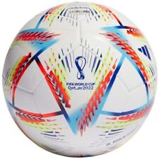 adidas Al Rihla FIFA World Cup Qatar 2022 Training Ball - White/Pantone, Size: 5 (H57798)