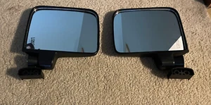 1 Pair 10lol Golf Cart 5.5" x 7"  Side Mirrors No Drilling Required NEW - Picture 1 of 6