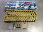 DID 520 ZVM GOLD X RING DRIVE CHAIN TRACK RACE DAY CHOOSE YOUR LENGTH 