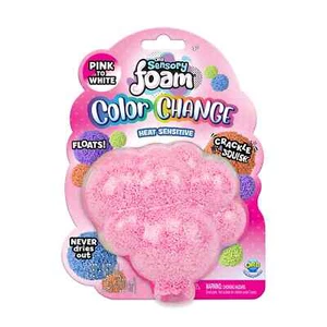 ORB Sensory Foam™ Farbwechsel rosa weiß formbares Zappelspielzeug trocknet nie schwimmt - Bild 1 von 2