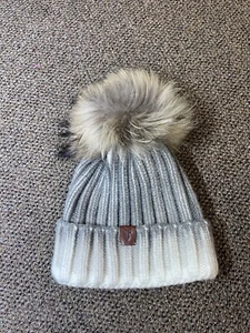 The Frye Company Real Fur Beanie Hat - Picture 1 of 6