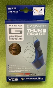 Neo G  Medical & Lifestyle Innovation Easy-Fit Thumb Brace Universal Size F Ship - Picture 1 of 7