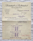 1921 Dnnhoff Bellwinkel Eisengrohandlung Dortmund Ewaldwerk Angebot Brief alt