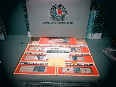 Lionel 6-11715 O Gauge 90th Anniversary 1990  Train Set  O.B. C-8. - Image 1 of 4