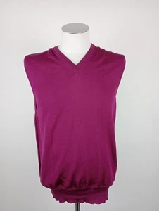 Hugo Boss Sleeveless Sweater Men Size XL Man Casual Vintage Wool - Picture 1 of 7