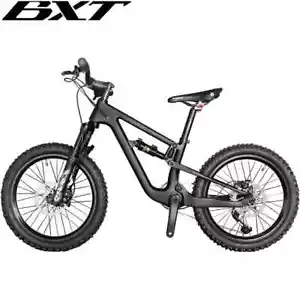 BXT Suspensión Completa Fibra de Carbono Bicicleta de Montaña 20 MTB Bicicleta Infantil Viajes - Imagen 1 de 9