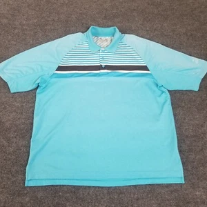 Under Armour Polo Hideout Golf Club Embroidered Men’s size XL light blue Flaws - Picture 1 of 14