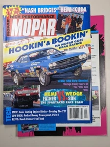 High Performance Mopar Magazine September 1996 Challenger Charger Cuda Dodge Hem - Picture 1 of 3