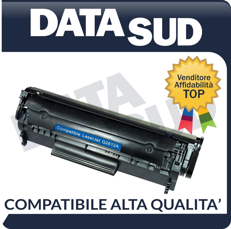 TONER COMPATIBILE HP 12A – CANON FX 10 PER PER LASERJET 1010 1012-CANON LBP 2900 - Immagine 1 di 1