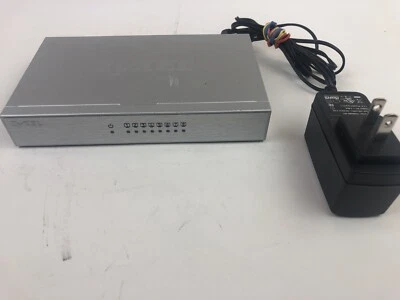 ZyXEL GS-108B v2 8-port Desktop Gigabit Ethernet Switch (T11) (Tested) - Image 1 of 3