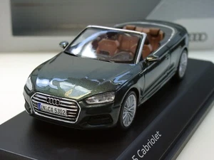 Spark/ Minimax Audi A5 Cabrio, grün met., dealer model - 053.33 - 1:43 - Bild 1 von 6