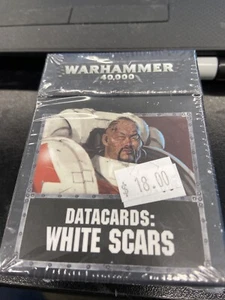 Warhammer 40k White Scars Datacards (2019) 8th Edition - Picture 1 of 1