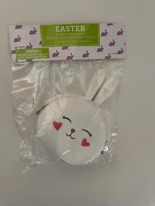 White Bunny Silicone Coin Face Purse - Picture 1 of 4