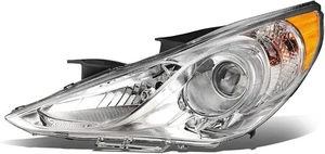For 2011-2014 Sonata Left/Driver Side Projector Headlight Headlamp w/Signal Bulb - Bild 1 von 8