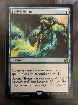 Foil Storm of Dismay IMA English Card Game Magic the Gathering Used - Image 1 of 2