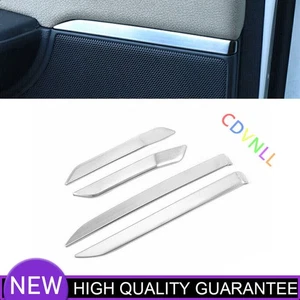Inner Door Horn Speaker Decor Cover Trim For Honda CRV CR-V 2017-22 Silver Steel - Picture 1 of 4