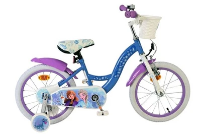 16 Zoll Kinder Mädchen Fahrrad Mädchenfahrrad Rad Bike Frozen 2 Eiskönigin Elsa - Bild 1 von 4