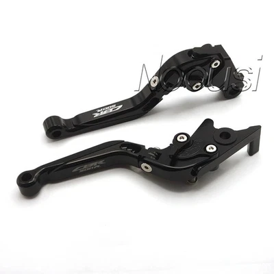 For Honda CBR500R CBR 500R 2022-2025 Folding Extendable Brake Clutch Lever BLACK Foto 1 de 4