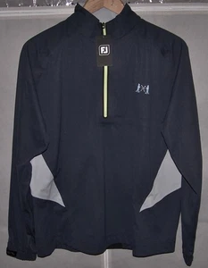 NEW FOOTJOY Zip Pullover Rain Wind Jacket Shirt NATIONAL GOLF LINKS OF AMERICA L - Picture 1 of 8