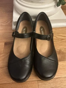 Dansko Fawna Mary Jane Leder Damen Gr. 38 (US7,5/8) Absatz Freizeit Arbeitsschuhe - Bild 1 von 7