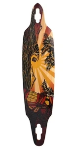 Bambus Skateboards Directional Drop Through Longboard 41,13" x 9,625" - Pacif... - Bild 1 von 1