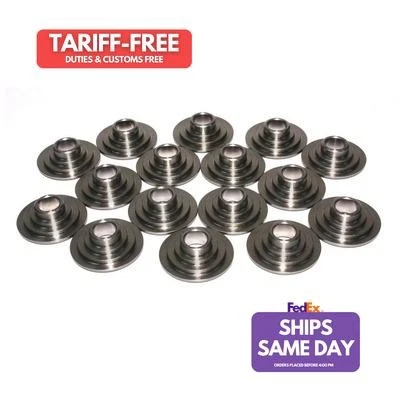 Comp Cams 735-16, Set of 16 Natural Titanium Titanium Valve Spring Retainers- 10 - Image 1 of 4