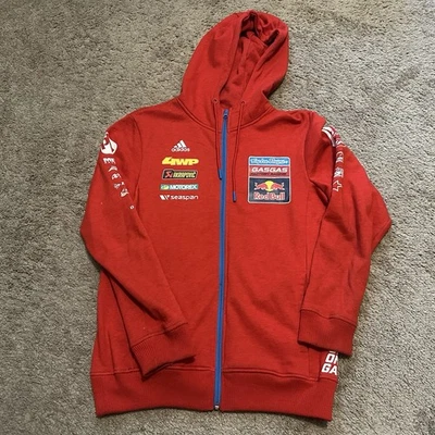 Red Bull Racing Hoodie Mens Small Full Zip Troy Lee Designs Gas Gas Factory - Image 1 of 4