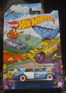 2025 Hot Wheels Spring Series Easter Blue Time Attaxi 4/5 Blue - Picture 1 of 4