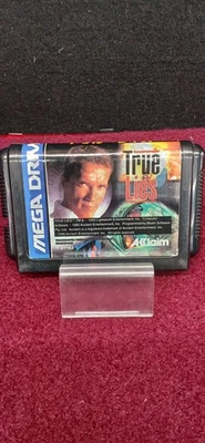TRUE LIES Schwarzenegger James Camerrn Film SEGA Mega Drive Software Used Japan - Image 1 of 4