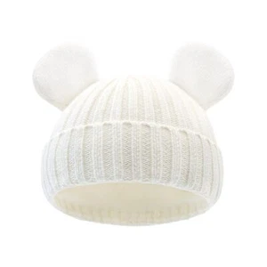 Toddler Boy Winter Beanie Baby Knit Hat Warm Girl Beanies Newborn Cute Hats f... - Picture 1 of 6