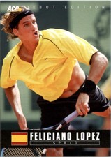 2005 Ace Authentic Debut Edition #48 Feliciano Lopez Rookie