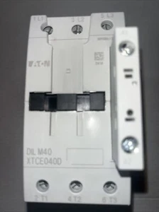 Eaton XTCE040DS1A DIL M40, Contactors 3P 40A 120V 50/60Hz D Frame 1NO 1NC, NEW - Picture 1 of 5