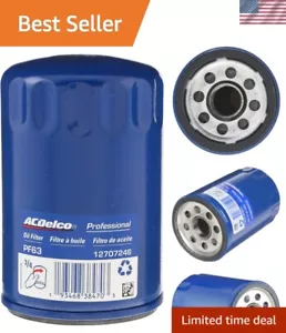 Advanced PF63 Engine Oil Filter - Balanced Size & Maximum Filtration Efficiency - Picture 1 of 6