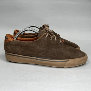 Cole Haan Sporting Vintage Men's Size 8.5 Brown Suede Low Top Sneakers - Picture 1 of 12
