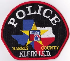 Klein I.S.D. Patch Polizia Texas TX - Foto 1 di 1