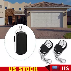 2Pcs 4-in 1 Wireless Remote Control Duplicator 433MHz Garage Door Key Clone Copy - Picture 1 of 11